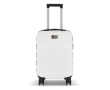 Cabinetrolley 18'' met 4 zwenkwielen en telefoonhouder kleur wit