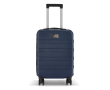 Cabinetrolley 18'' met 4 zwenkwielen en telefoonhouder kleur donkerblauw