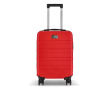 Cabinetrolley 18'' met 4 zwenkwielen en telefoonhouder kleur rood