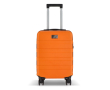 Cabinetrolley 18'' met 4 zwenkwielen en telefoonhouder kleur oranje