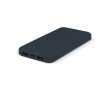Compacte powerbank van gerecycled plastic 10.000mAh kleur donkerblauw