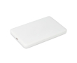 Powerbank ideaal voor reizen en dagelijks gebruik 5.000 mAh kleur wit