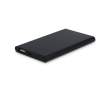 Powerbank van gerecycled aluminium in diverse kleuren 4.000 mAh kleur zwart