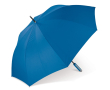Grote windbestendige paraplu in kleuren met zwart frame 25'' kleur blauw