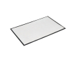 Volledig personaliseerbare deurmat met antislip onderzijde 60x90 cm kleur zwart