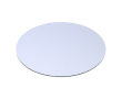 Ronde muismat voor full-colour bedrukking kleur wit