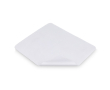 Antislip microvezeldoek voor brillen en muismat kleur wit