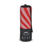 RPET strandhanddoek met sneldrogende technologie 100x180cm kleur rood