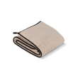 Polyester microvezeldeken met sublimatie in full colour 500 g/m² kleur beige