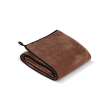 Polyester microvezeldeken met sublimatie in full colour 500 g/m² kleur bruin