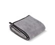 Polyester microvezeldeken met sublimatie in full colour 500 g/m² kleur grijs