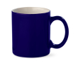 Keramische mok in verschillende kleuren met capaciteit van 300ml kleur donkerblauw