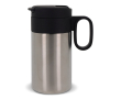 RVS fles met dop die als beker fungeert 250ml kleur zilver