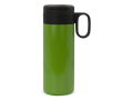 RVS fles met dop die als beker fungeert 400ml kleur limoen groen