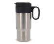 RVS fles met dop die als beker fungeert 300ml kleur zilver