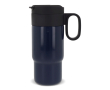 RVS fles met dop die als beker fungeert 300ml kleur donkerblauw