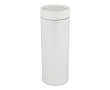 RVS thermosbeker to-go met 360° lekvrije deksel 400 ml kleur wit