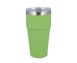 Thermosbeker met keramisch binnenwerk en transparant deksel 500 ml kleur limoen groen