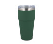 Thermosbeker met keramisch binnenwerk en transparant deksel 500 ml kleur olijfgroen