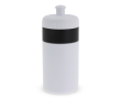 BPA-vrije sportfles met kleuraccent 500ml kleur wit/zwart