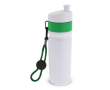 BPA-vrije sportfles met kleuraccent en riem 500ml kleur groen