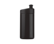 BPA-vrije 100% lekvrije sportbidon van plastic 500ml kleur zwart