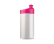 BPA-vrije 100% lekvrije sportbidon van plastic 500ml kleur roze