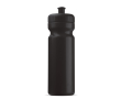 BPA-vrije 100% lekvrije sportbidon van plastic 750ml kleur zwart