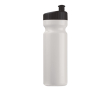 BPA-vrije 100% lekvrije plastic bidon 750ml kleur wit/zwart