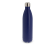 Dubbelwandige lekvrije RVS fles 1000ml kleur donkerblauw