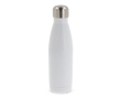 Lekvrije RVS fles in verschillende kleuren 500ml kleur wit