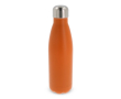 Lekvrije RVS fles in verschillende kleuren 500ml kleur oranje