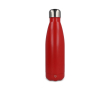 Lekvrije thermosfles van gerecycled roestvrij staal 500 ml kleur rood
