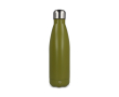 Lekvrije thermosfles van gerecycled roestvrij staal 500 ml kleur olijfgroen