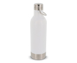 Lekvrije RVS fles met draaggreep 400ml kleur wit