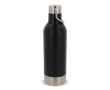 Lekvrije RVS fles met draaggreep 400ml kleur zwart