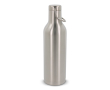 Lekvrije RVS fles met draaggreep 400ml kleur zilver