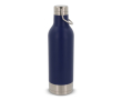 Lekvrije RVS fles met draaggreep 400ml kleur donkerblauw