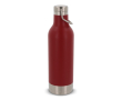 Lekvrije RVS fles met draaggreep 400ml kleur rood