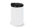 Kleurrijke lekvrije RVS takeaway beker 200ml kleur wit