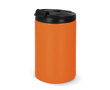 Kleurrijke lekvrije RVS takeaway beker 200ml kleur oranje