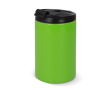 Kleurrijke lekvrije RVS takeaway beker 200ml kleur limoen groen