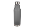 Herbruikbare RPET fles met lekvrije dop en frosted afwerking 600 ml kleur zwart
