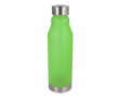 Herbruikbare RPET fles met lekvrije dop en frosted afwerking 600 ml kleur appel groen