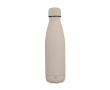 Thermosfles 500 ml van gerecycled roestvrij staal met zachte touch kleur beige