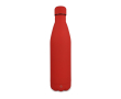 Fles van gerecycled roestvrij staal met logo 750 ml kleur rood