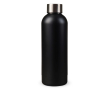 Dubbelwandige RVS fles met matte afwerking 500ml kleur zwart