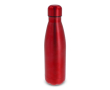RVS fles in metallic kleuren 500ml kleur rood