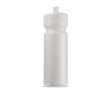 Sportbidon van organisch plastic, gemaakt in de EU 750ml kleur wit