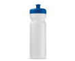 Sportbidon van organisch plastic, gemaakt in de EU 750ml kleur doorzichtig blauw
